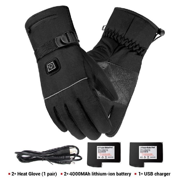 Winter Electric Heated Gloves | Touch Screen Gloves