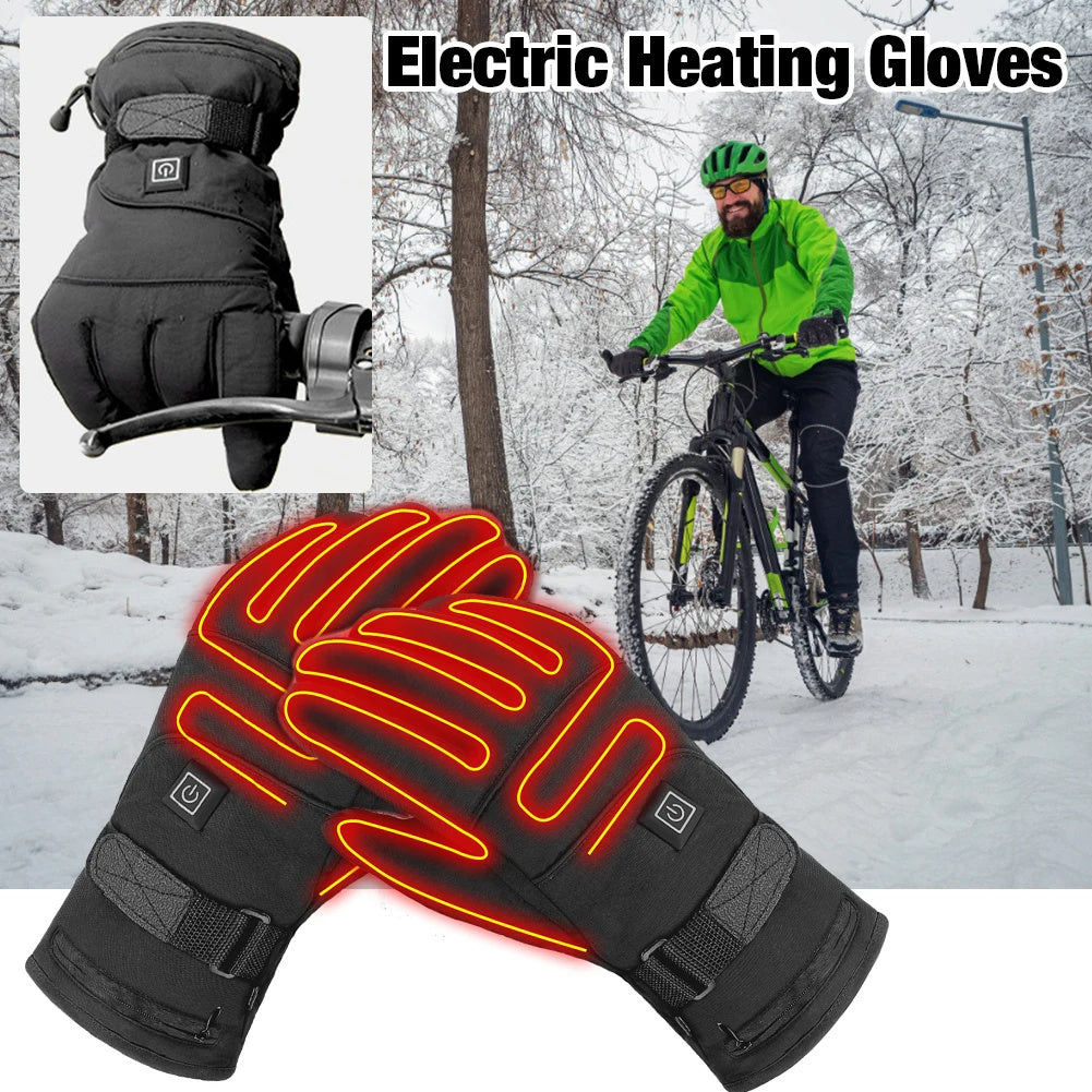 Winter Electric Heated Gloves | Touch Screen Gloves